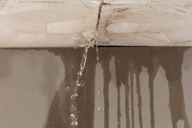 Professional Flood Damage Cleanup technician working in Natrona Heights, PA